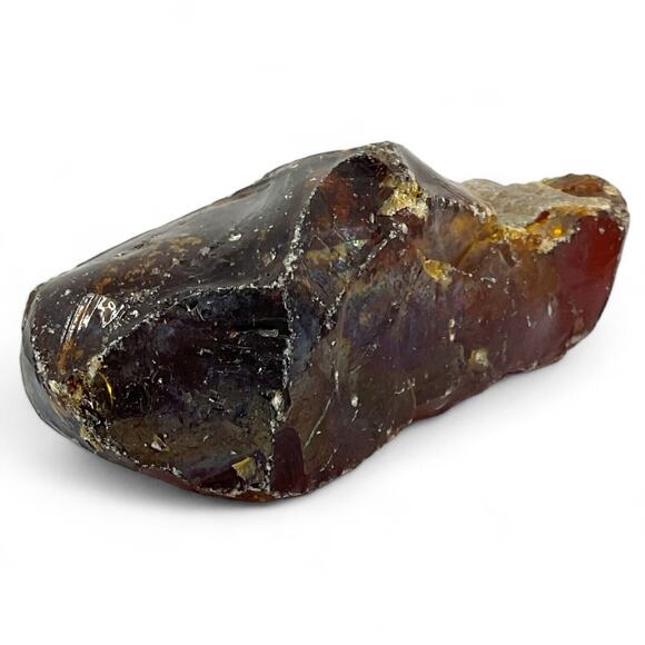 Amber Art Glass Cullet Translucent Slag Glass #4XL104 - Picture 2 of 6